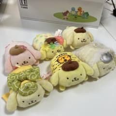 ぬいぐるみ 6体セット ポムポムプリン まめぷちのサムネイル
