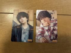 菊池風磨、松島聡　timelesz MOMENTUM CD 封入トレカのサムネイル