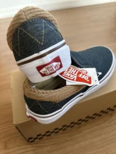 【新品未使用】VANS デニムブルー スリッポンのサムネイル