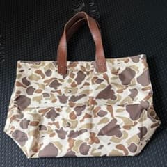 LLBean メンズ シグネチャー ナイロン トート カモフラージュ 廃盤品 LLBean メンズ シグネチャー ナイロン トート カモフラージュ 廃盤品
