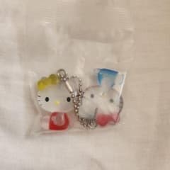 サンリオ　なかよしドロップチャーム　ハローキティ&ハローミミィのサムネイル