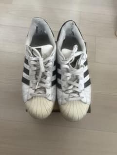 adidas SUPERSTAR ホワイト ブラック スニーカーのサムネイル