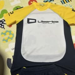 Liberta サッカーウェア 145サイズ イエロー/ネイビーのサムネイル