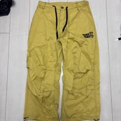 9090 イエロー ナイロンパンツのサムネイル