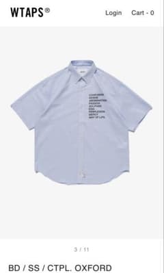 2026 1st wtaps BD / SS / CTPL. OXFORD - メルカリ