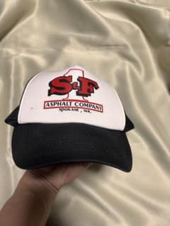 S&F Asphalt Company トラッカーキャップ　企業キャップのサムネイル