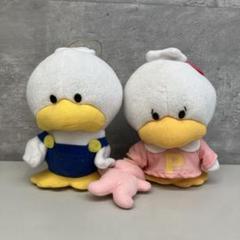 昭和レトロ レッツチャット ペックル アヒル ぬいぐるみ 2体セット セット売り m26254230812_1.jpg?1749713643