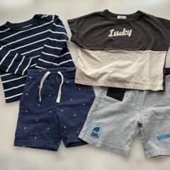 ベビー服 トップス パンツ 4点セット 90cm 男の子のサムネイル