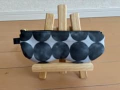北欧風 ドット柄 メガネケースのサムネイル