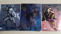 劇場版銀魂紅桜篇　キャラクタークリアファイル3枚セット