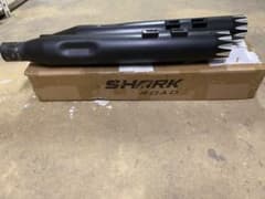 SHARK ROAD製　ハーレーダビッドソン　ツーリング系　M8用マフラーのサムネイル