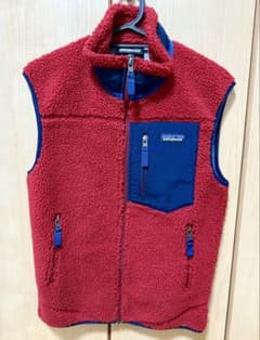 patagonia レトロX ベスト XXS 赤/青のサムネイル