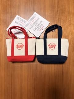Trader Joe's ミニトートバッグ 2個セット アメリカで即完売のサムネイル