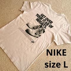 NIKE ホワイト Tシャツ Lサイズ バックプリントのサムネイル
