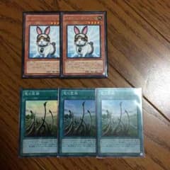 こだま様専用 遊戯王 龍の霊廟3枚 ラビット2枚のサムネイル