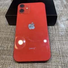 iPhone12 mini 赤 週末最終値下げ早い者勝ちのサムネイル