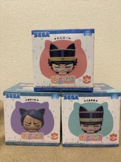 ゴールデンカムイ おひるねこ ミニフィギュア 3種セット 鯉登・月島・杉本のサムネイル