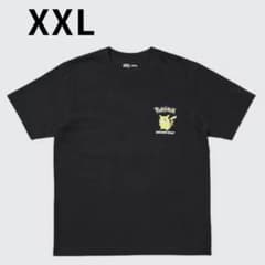 UNIQLO UT ポケモン ピカチュウ Tシャツ ブラック XXJのサムネイル