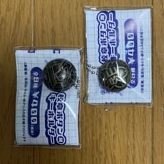 新テニスの王子様　校章ボタン風キーホルダー　2個セット　立海&山吹のサムネイル