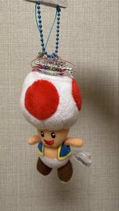 SUPER NINTENDO WORLD キノピオ ぬいぐるみストラップのサムネイル
