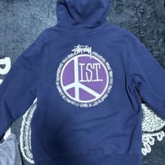 Stussy I.S.T. パーカー ネイビー Mサイズのサムネイル