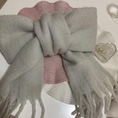 ♡INGNI イング アイスグレー マフラー♡のサムネイル