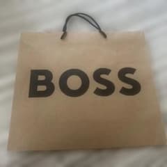 BOSS ショップ袋 紙袋　ショッパーのサムネイル