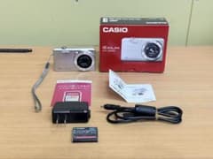 CASIO EXILIM EX-ZS26 シルバー 動作確認済み - メルカリ