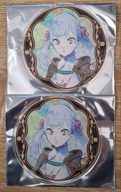블랙 클로버 연재 10주년 기념 아크릴 코스터 2장 그라테 노엘