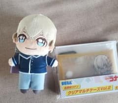 名探偵コナンKIRA MUCCHI ミニぬいぐるみ&クリアマルチケース　 安室透