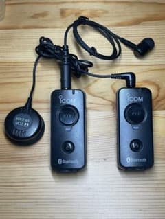 ICOM Bluetooth PTTマイク 2個セット IP無線機用 m26271815206_1.jpg?1772904530