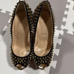 Christian Louboutin スタッズ ウェッジソール 37のサムネイル