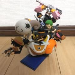 三*郎様 ワンピース ワーコレ　ミニメリー号アタック フィギュア　箱なし！ 三*郎様 ワンピース ワーコレ ミニメリー号アタック フィギュア 箱なし