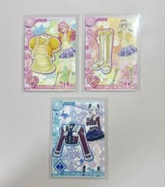 アイカツ　アンコール　ノーマルカード3枚セット