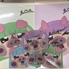 ろこまこあこサイン入り下敷き&クリアファイルのサムネイル