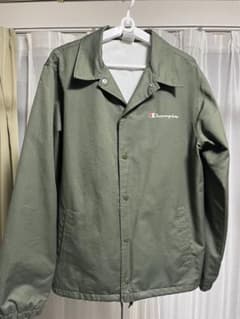 Champion オリーブグリーン ナイロンジャケット Mのサムネイル