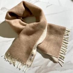 ⭐️モモコ様　HERMES エルメス　マフラー　ベージュ カシミヤ　マルジェラ期 ⭐️モモコ様 HERMES エルメス マフラー ベージュ カシミヤ マルジェラ