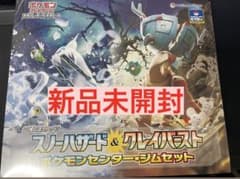 ポケモンカード ジムセット スノーハザード＆クレイバースト ナンジャモセットのサムネイル