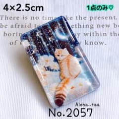 ⭐️ワン⭐️ レジン ヘアゴム ♡ 猫 ネコ ねこ ♡ No. 2057 ⭐️ワンコイン⭐️ レジン ヘアゴム ♡ 猫 ネコ ねこ ♡ No. 2057