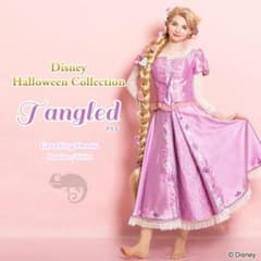 シークレットハニー ディズニー ラプンツェル 仮装 ドレス コスプレ D