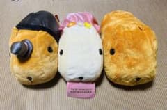 카피바라씨 봉제인형 3점