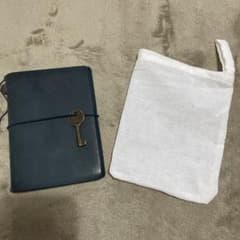 トラベラーズノート パスポートサイズ ブルー 手帳のサムネイル