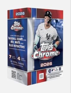 2026 Topps Chrome MLB Value Box 未開封のサムネイル