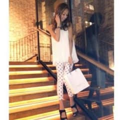 ドットクロップドパンツのサムネイル