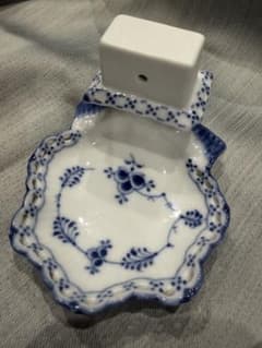 アンティーク　ロイヤルコペンハーゲン ブルーフルーテッド フルレース マッチのサムネイル