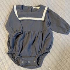 PAIR MANON グレー ロンパース 70のサムネイル