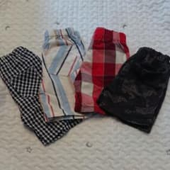 ハーフパンツ 4枚セット 新品のサムネイル