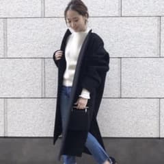 ドゥーズィエムクラス     ロングコート　黒のサムネイル