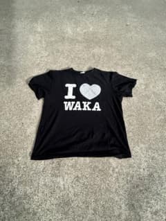 I LOVE WAKA Tシャツ ブラック S MIKADO TOFUのサムネイル