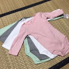新品タグ付き カーターズ ベビー 長袖ロンパースのサムネイル